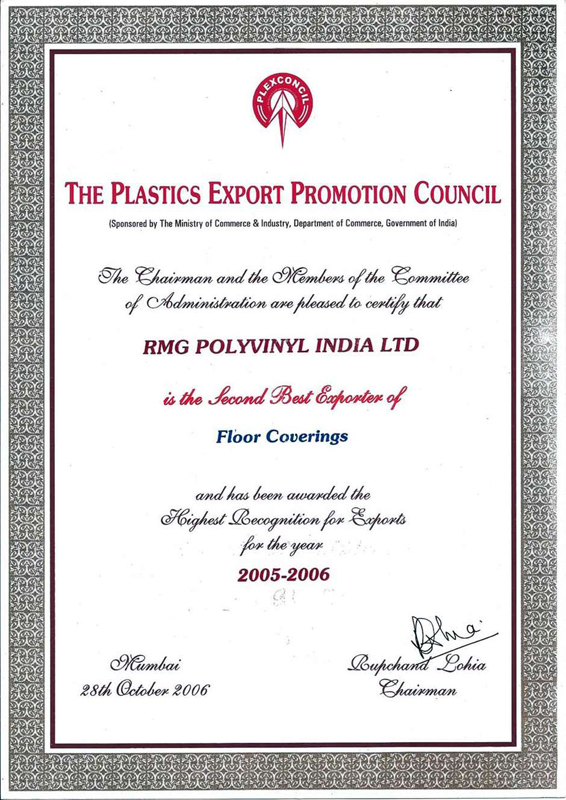 Best Exporter Award 2005-06