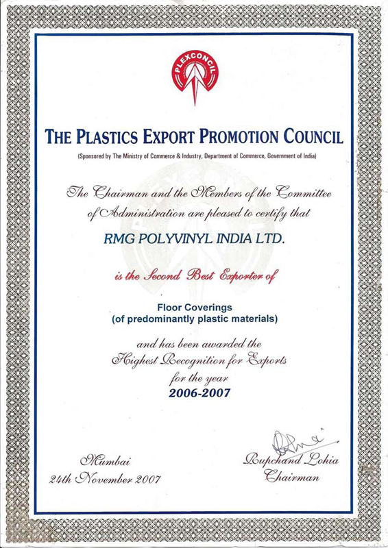 Best Exporter Award 2006-07