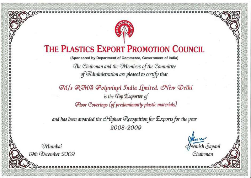 Best Exporter Award 2008-09